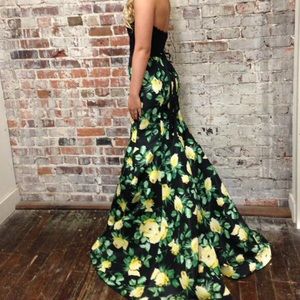 Sherri Hill Two Piece Prom Dress